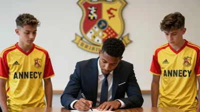 Deux jeunes joueurs du RC Lens rejoignent le FC Annecy